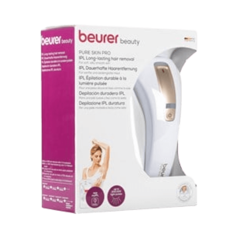 Beurer IPL Pure Skin Pro hårborttagare i förpackning