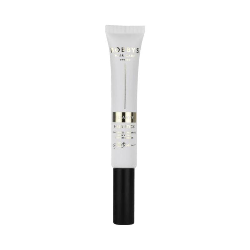 Bobbys Haircare flyaway stick för att tämja småhår och ge en slät finish med naturlig stadga.
