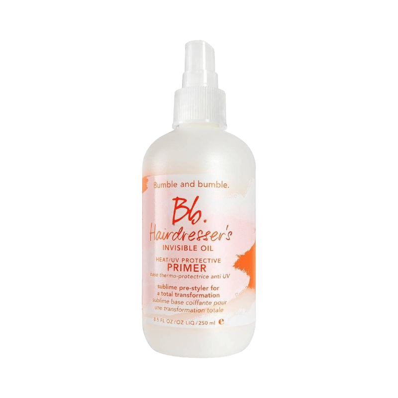 Bumble and Bumble Invisible Oil Primer 250ml – värmeskyddande och mjukgörande spray för torrt hår.