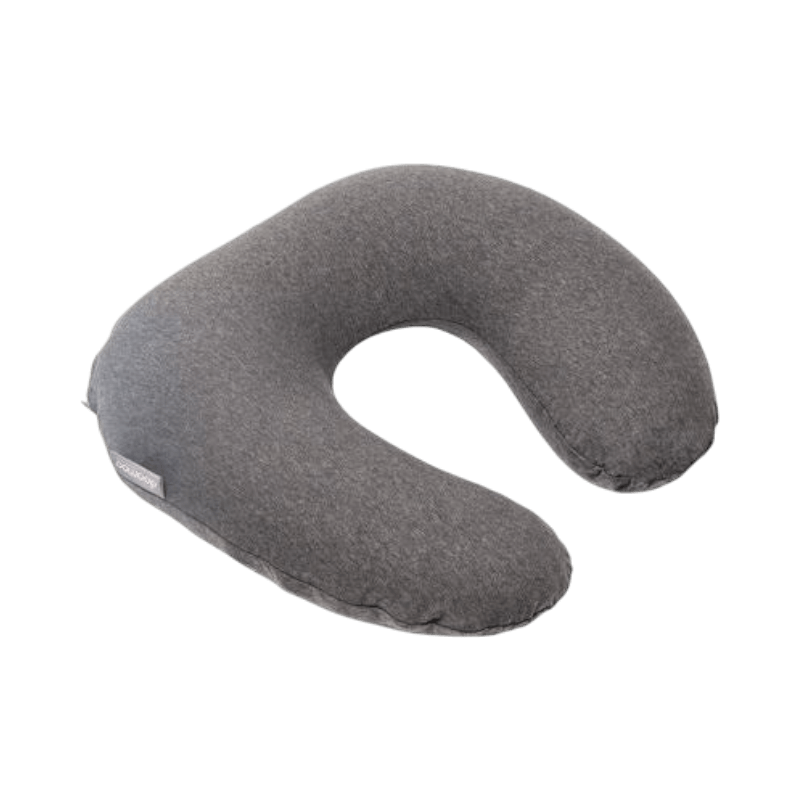Doomoo amningskudde i mörkgrå färg med ergonomisk U-form