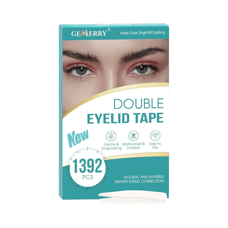 Double eyelid tape med 1392 osynliga remsor för ögonlockslyft utan kirurgi.