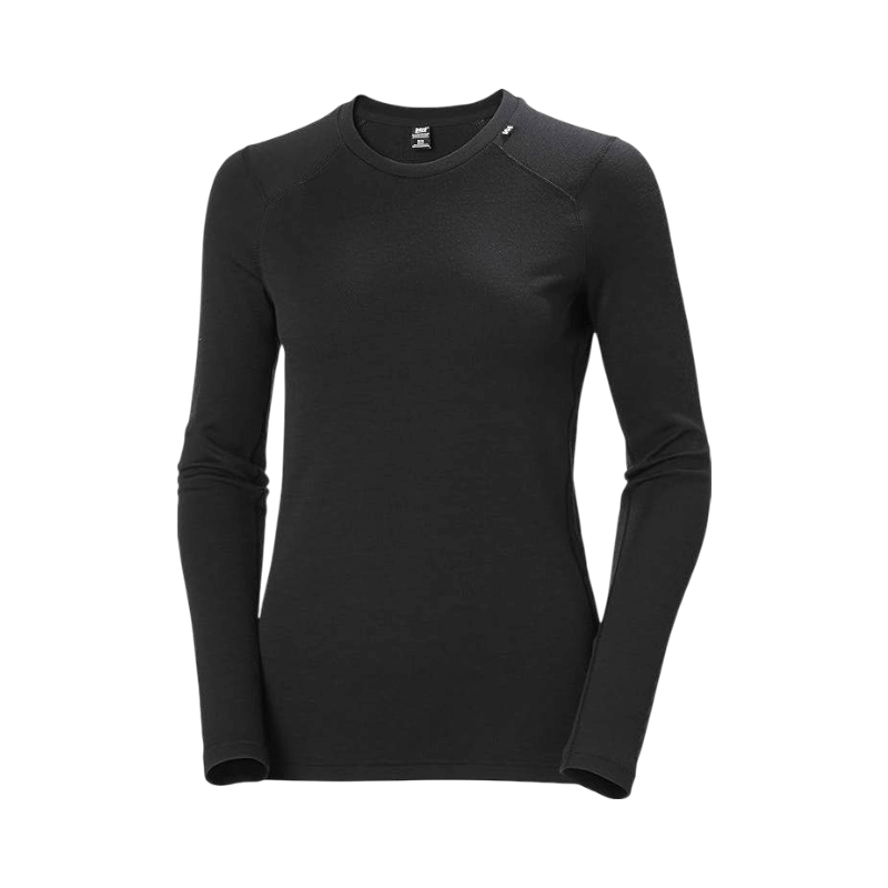 Lifa Merino underställströja för dam från Helly Hansen, kombinerar ullvärme med snabbtorkande teknik.