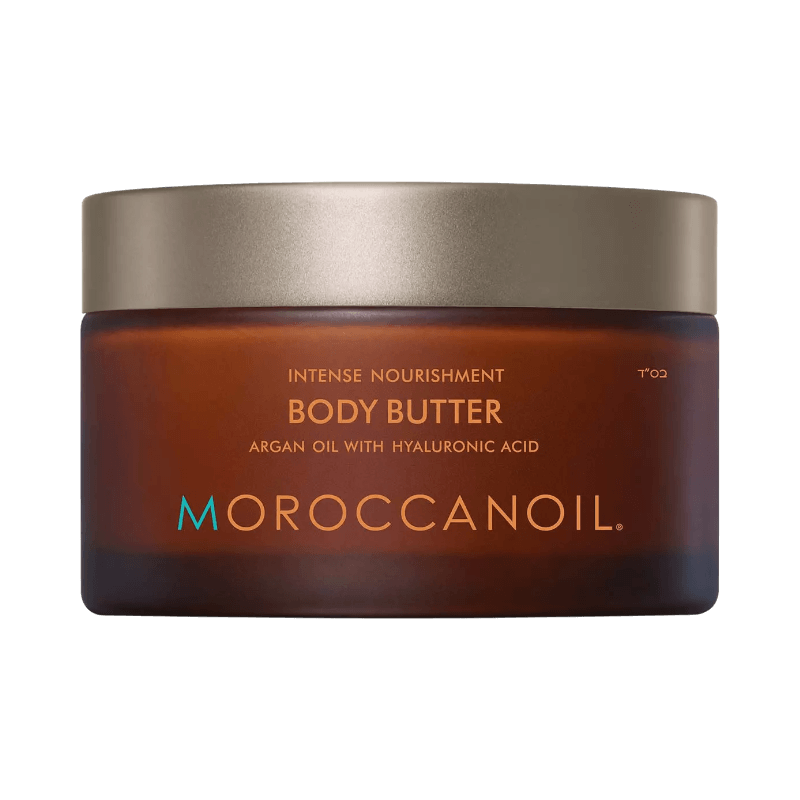 Moroccanoil Body Butter i brun burk med arganolja och hyaluronsyra
