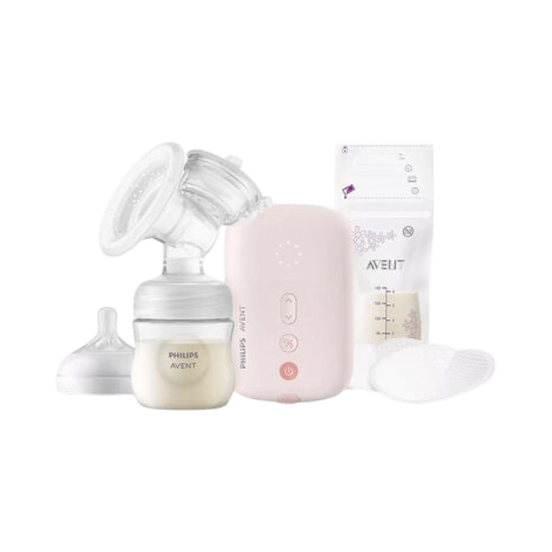 Philips Avent Natural Motion elektrisk bröstpump med flaska och förvaringspåsar