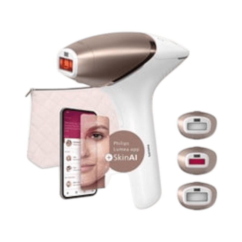 Philips Lumea IPL 9900 Series BRI973 med flera munstycken
