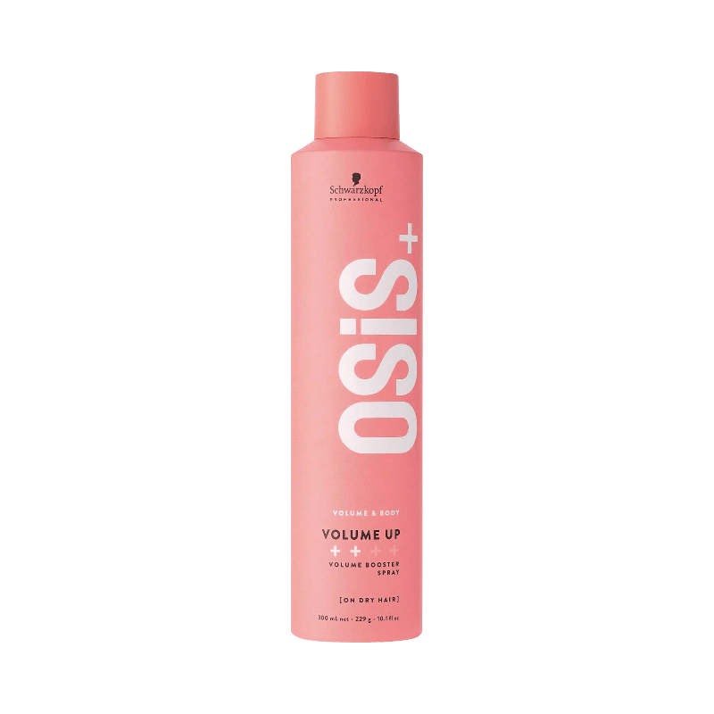 Volymspray från OSiS+ som boostar volymen med lätt stadga och naturlig rörelse.