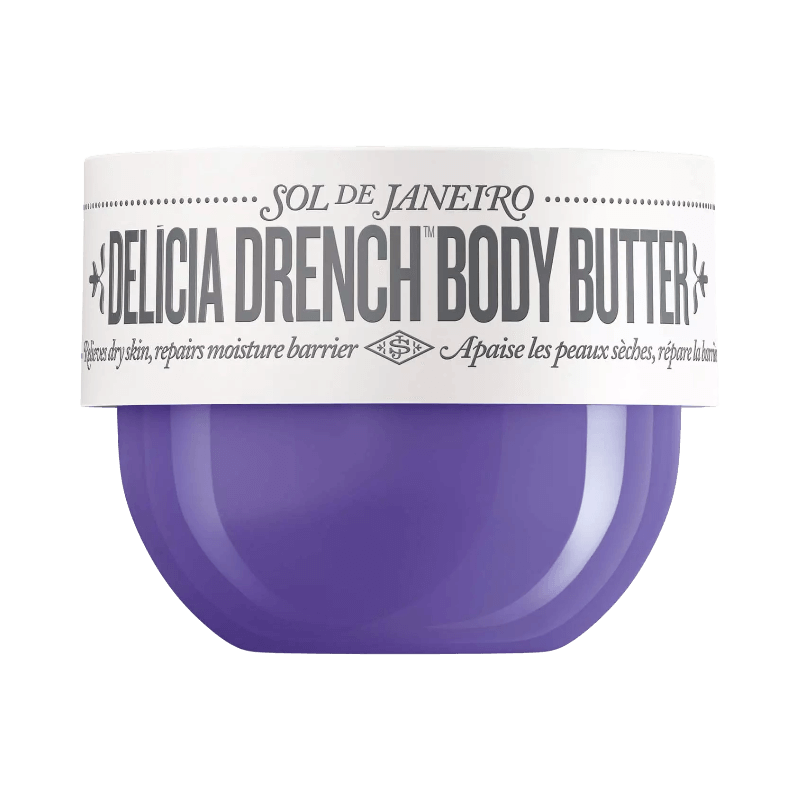 Sol de Janeiro Delícia Drench Body Butter i lila burk för torr hud