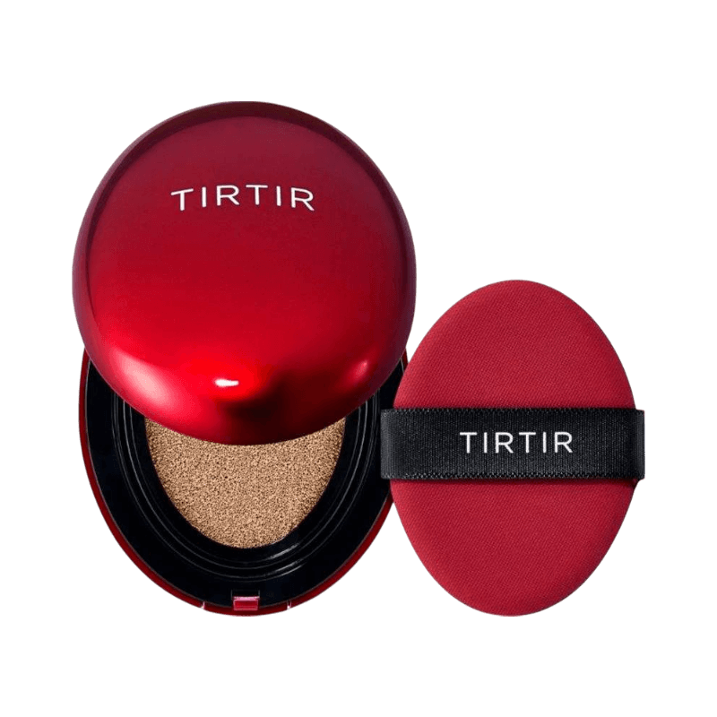 TIRTIR röd cushion foundation mini i nyansen 23N Sand med medföljande puff.