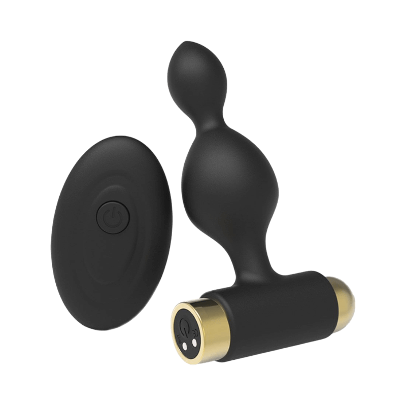 Yellooh The Perfect Mini Plug svart analplugg med trådlös fjärrkontroll