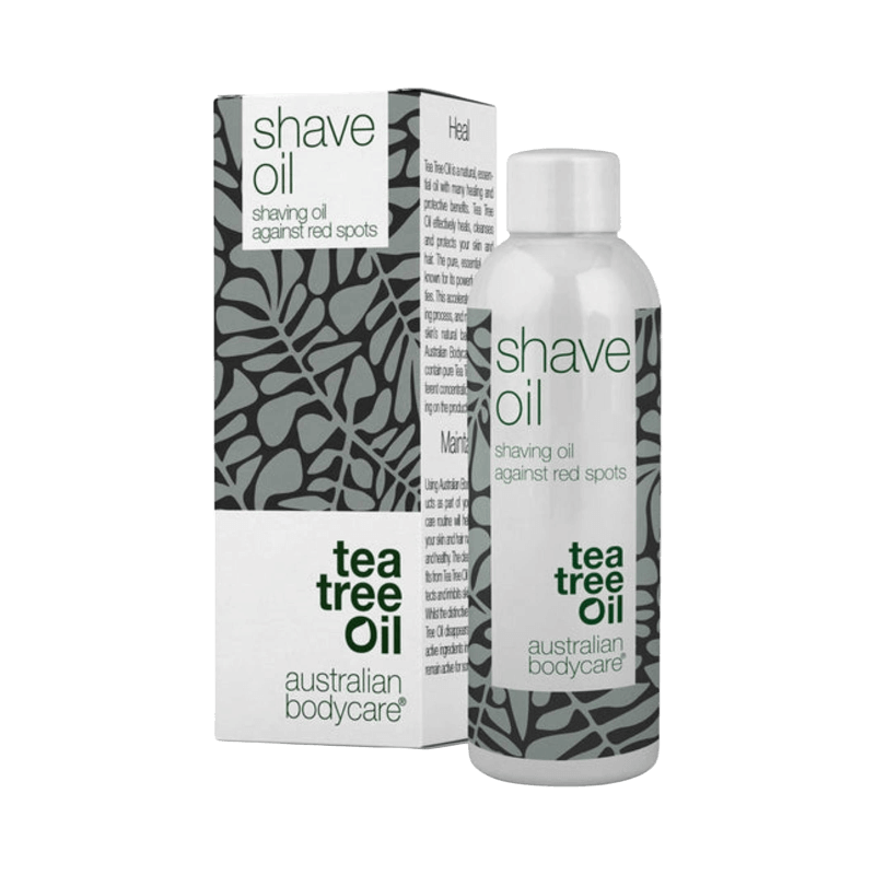 Australian Bodycare Shaving Oil 80 ml med tea tree oil mot rodnad och irritation.