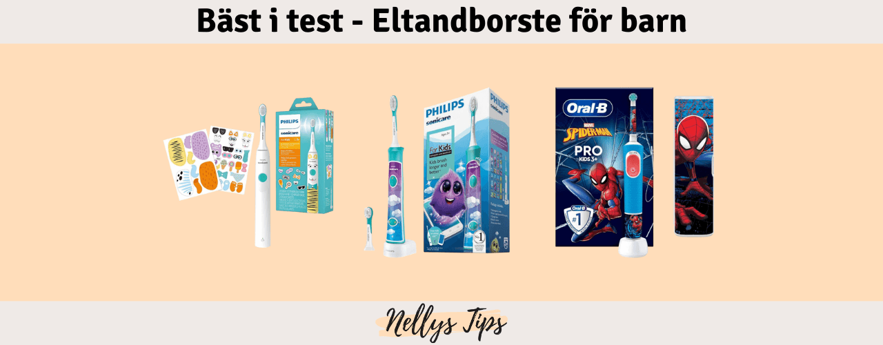 Eltandborste för barn Bäst i test
