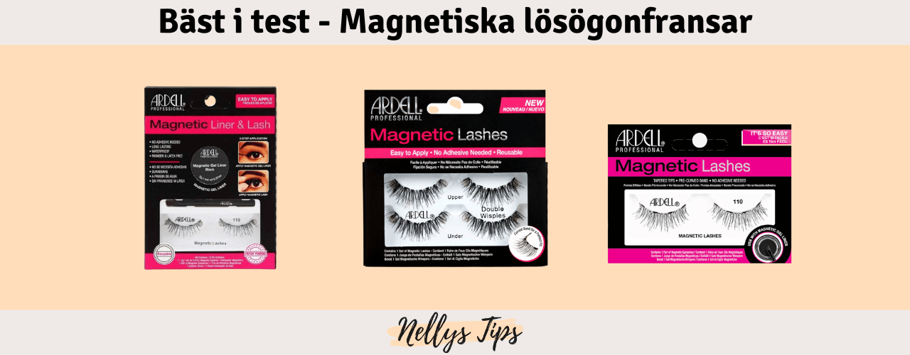 Magnetiska lösögonfransar Bäst i test