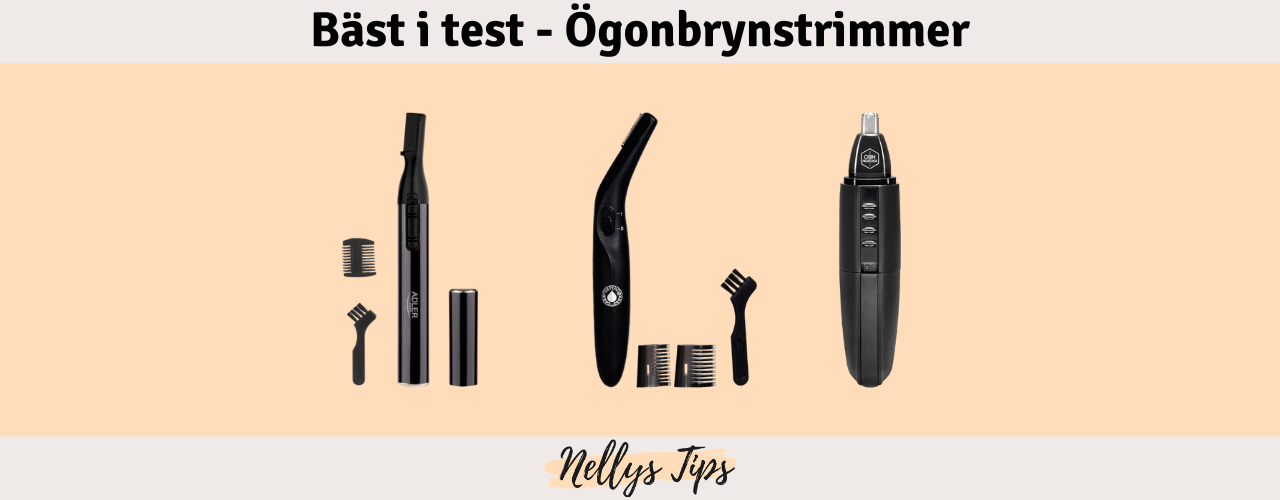 Ögonbrynstrimmer Bäst i test