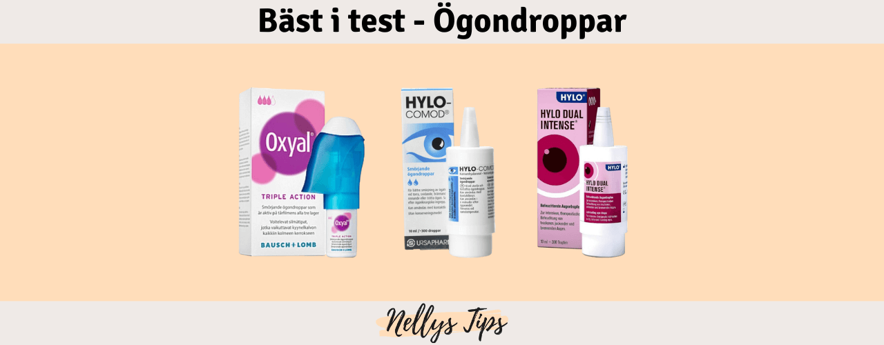 Ögondroppar Bäst i test