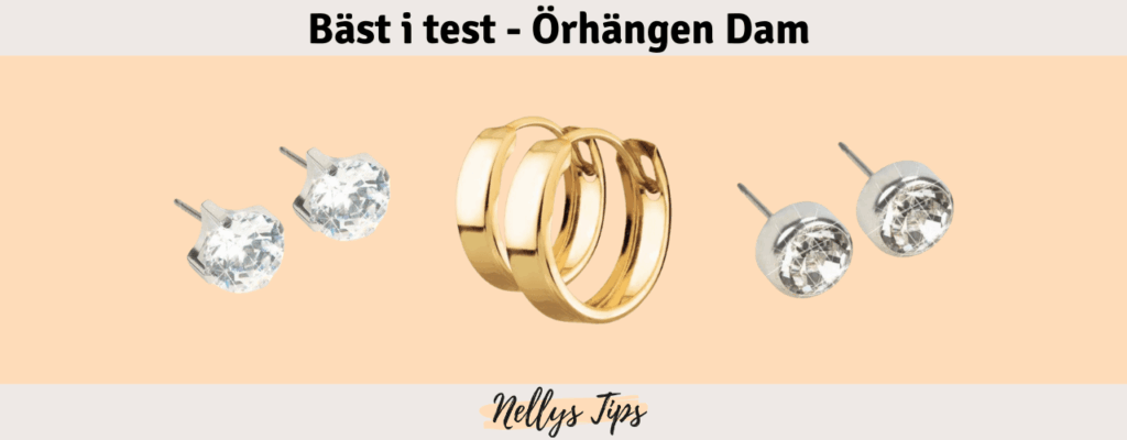 Örhängen Dam Bäst i test