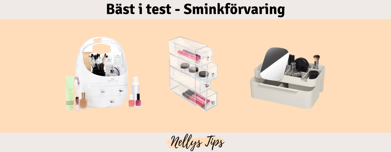 Sminkförvaring Bäst i test