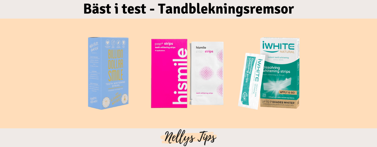 Tandblekningsremsor Bäst i test