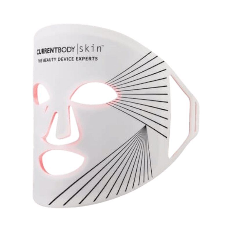 Flexibel LED-mask för ansiktet som stimulerar kollagen och jämnar ut hudtonen