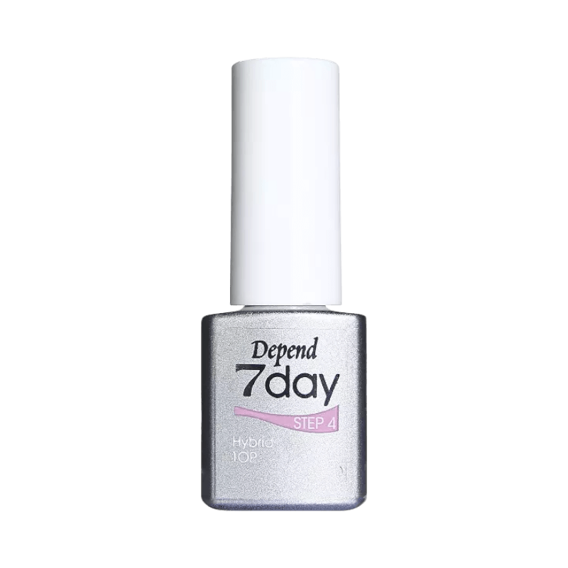 Depend 7day Hybrid Top Step 4 för långvarig glans och hållbar manikyr
