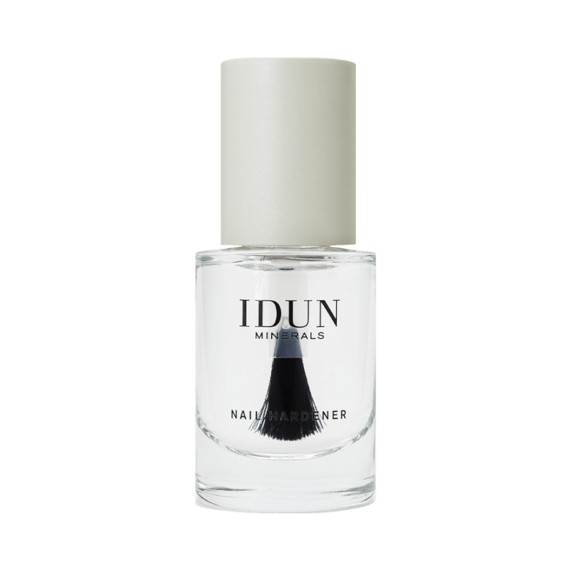 IDUN Minerals Nail Hardener är en transparent nagelstärkare för känsliga och sköra naglar.