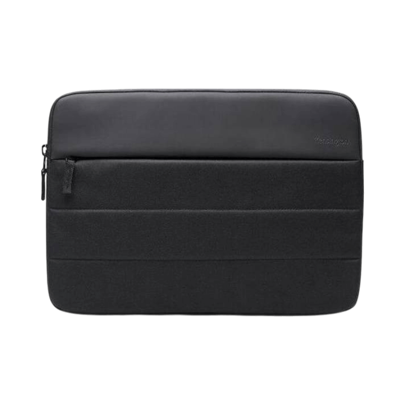 Vadderat svart laptopfodral 14 tum med slitstark design