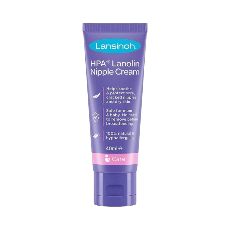 Lansinoh HPA Lanolin bröstvårtskräm 40 ml som lugnar och skyddar torr hud