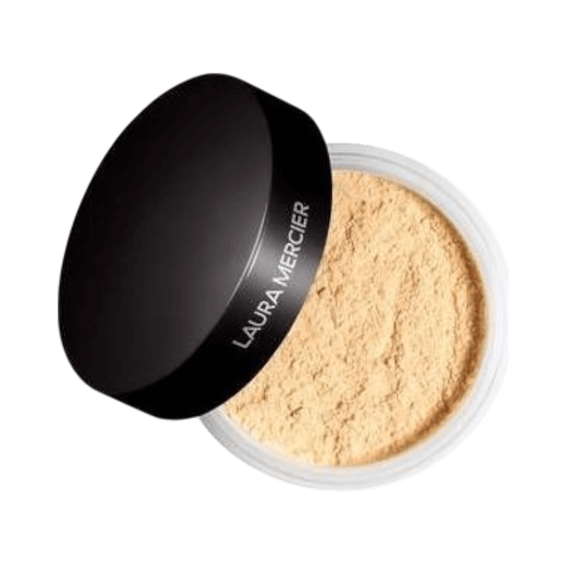 Laura Mercier Translucent Honey löspuder för att fixera makeup med naturlig finish.