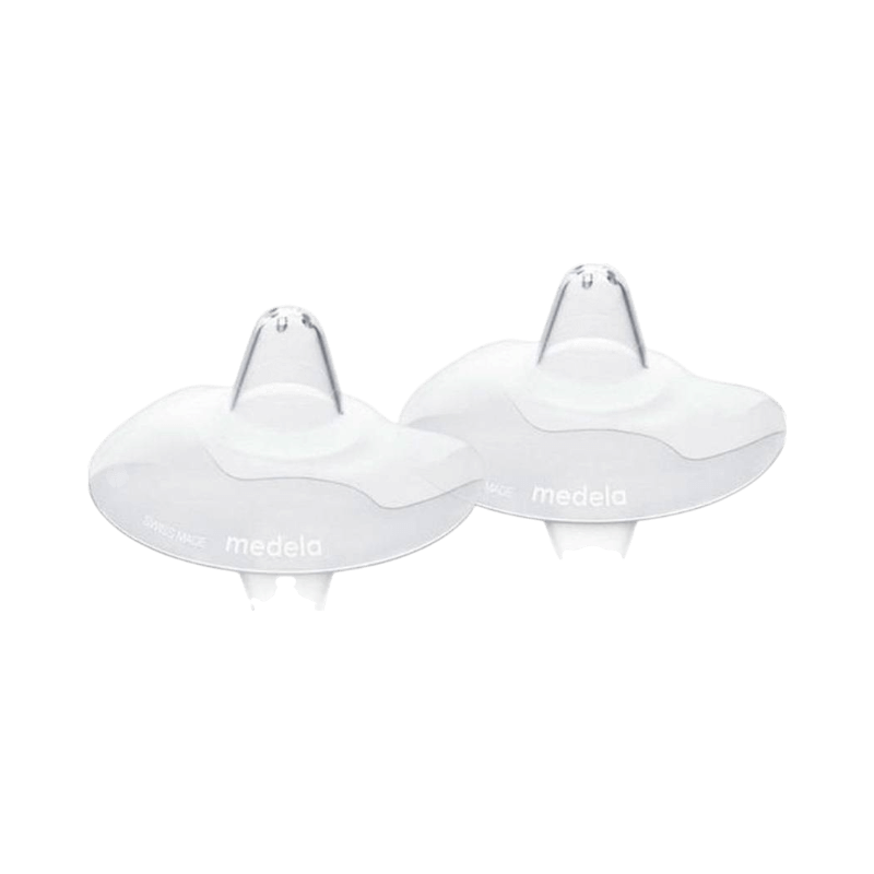 Medela Contact amningsskydd i storlek L, 24 mm, 2-pack för skydd vid amning.