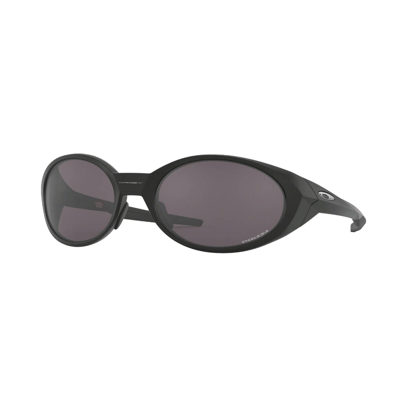 Oakley Eye Jacket Redux svarta sportiga solglasögon med ovala linser