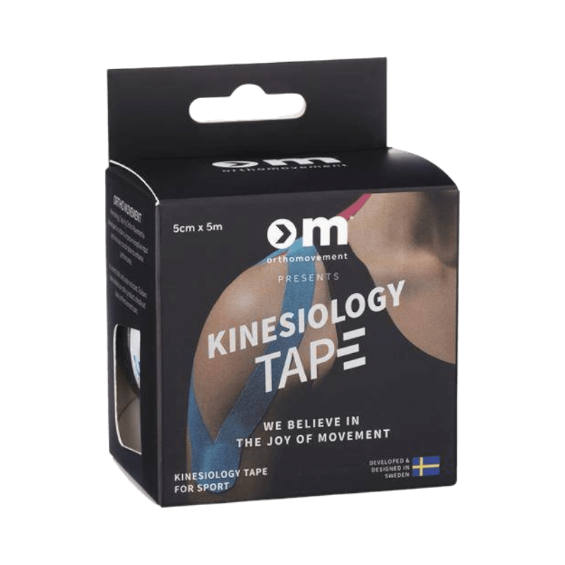 Ortho Movement kinesiotejp för sport med 5 cm bredd och ergonomisk passform