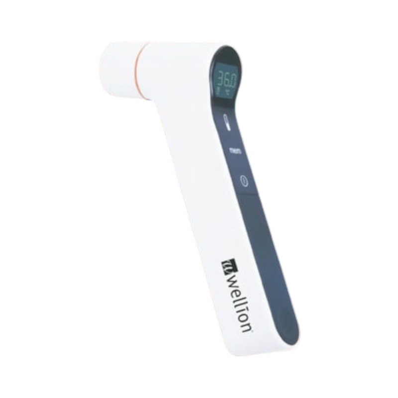 Wellion IR öron- och panntermometer med smart display för noggrann och snabb febermätning