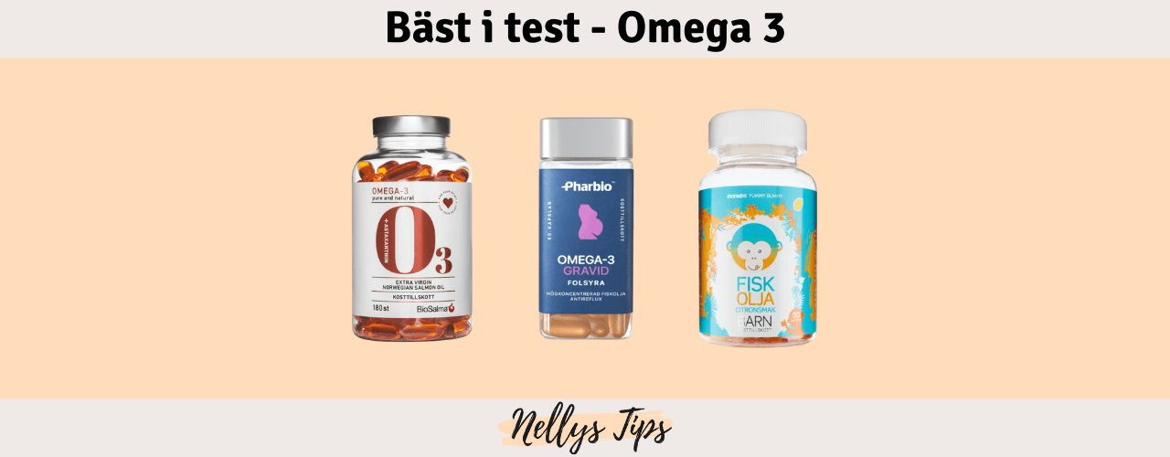 Omega 3 Bäst i test