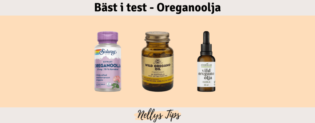 Oreganoolja Bäst i test