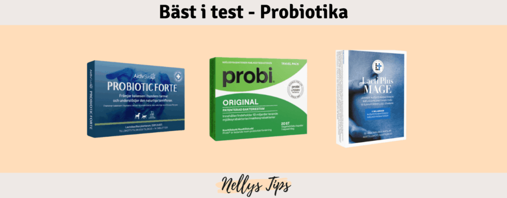 Probiotika Bäst i test