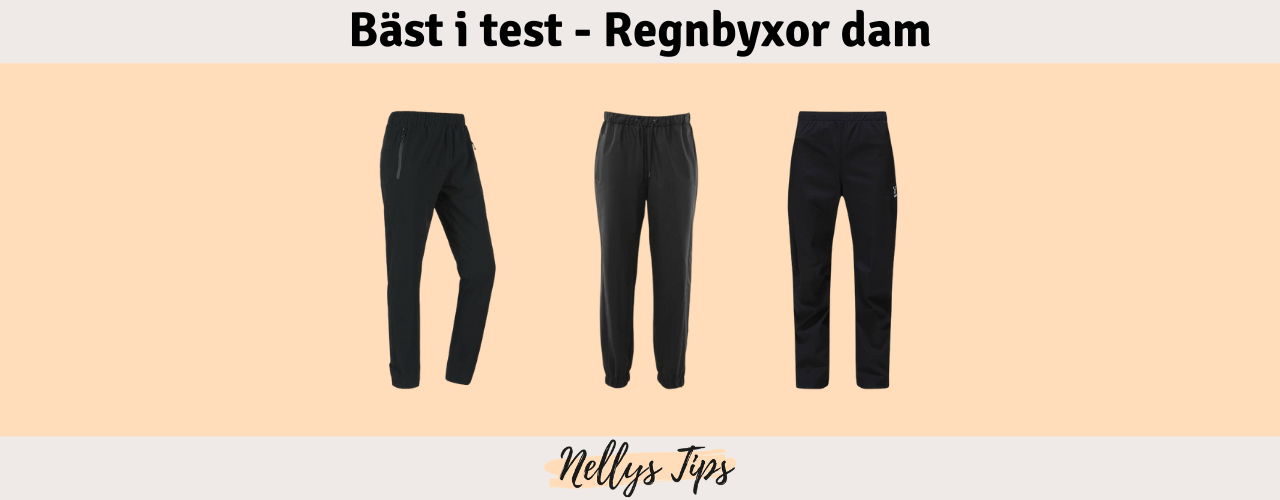 Regnbyxor dam Bäst i test