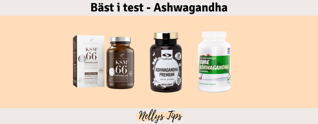 Ashwagandha Bäst i test