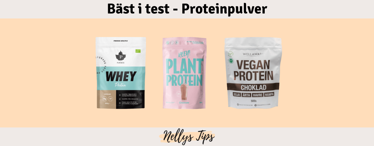 Proteinpulver Bäst i test