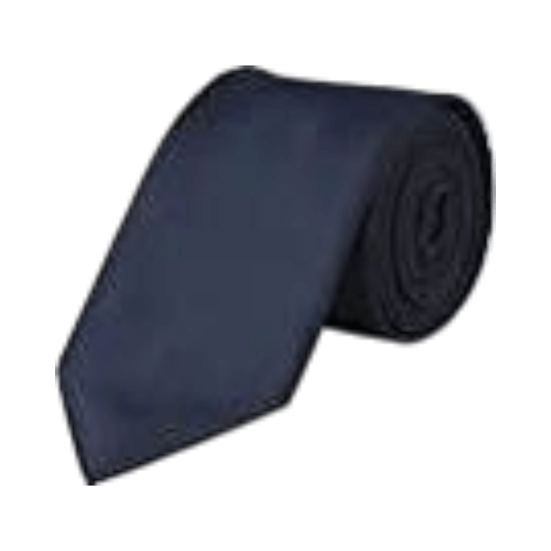 Blå återvunnen polyesterslips från Jack & Jones med stilren design.